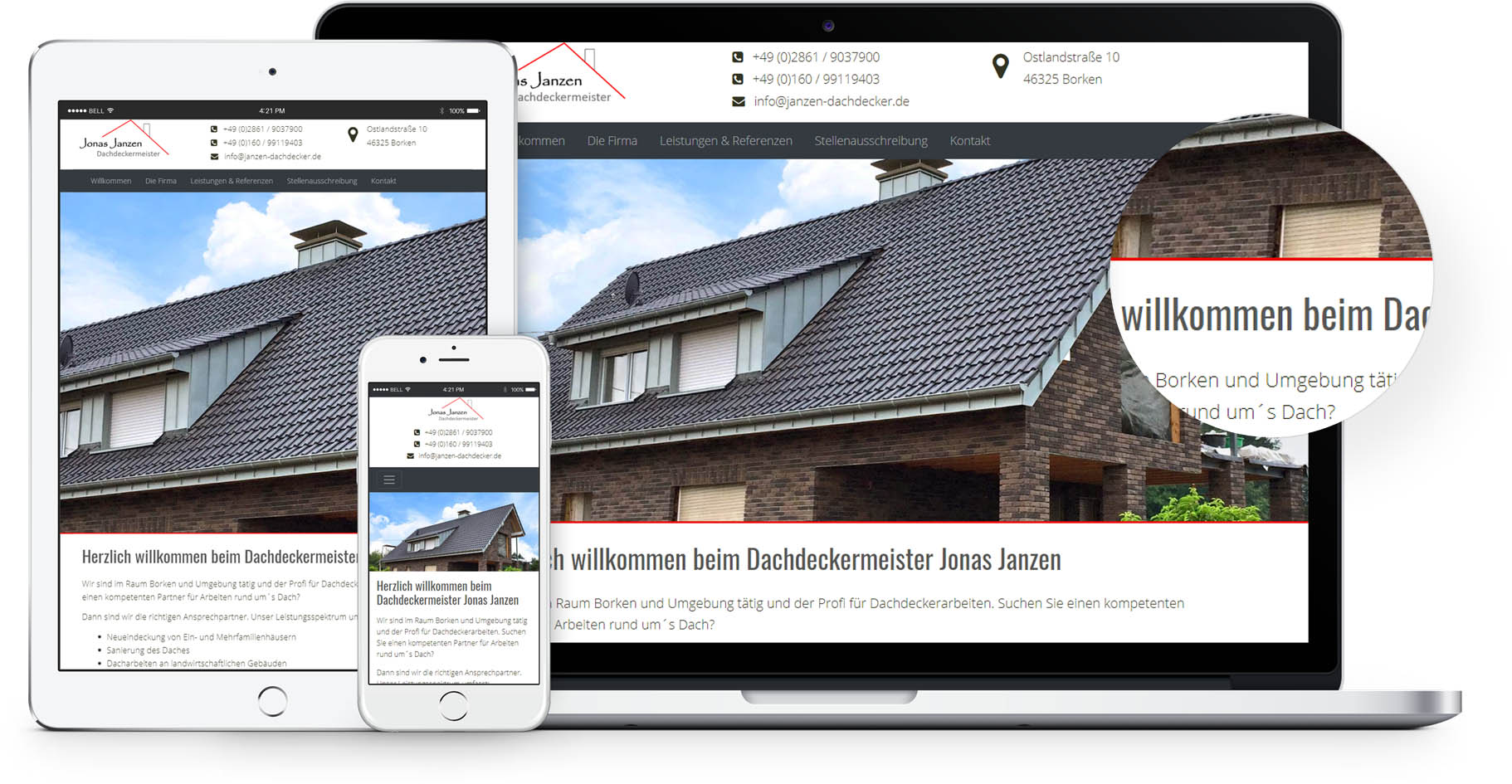 Dachdeckermeister Jonas Janzen