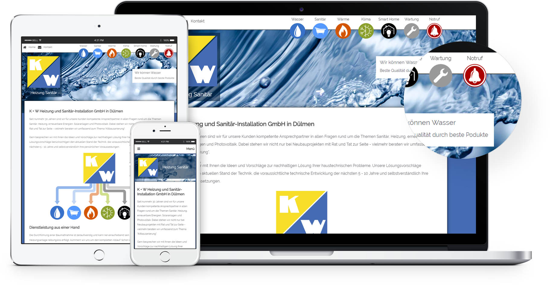 K + W Heizung und Sanitär-Installation GmbH